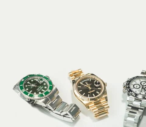 Luxe horloges in goud en roestvrij staal, merkhorloges en edelmetaal voor inkoop, taxatie en waardebepaling