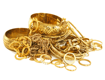 Gouden sieraden verpanden
